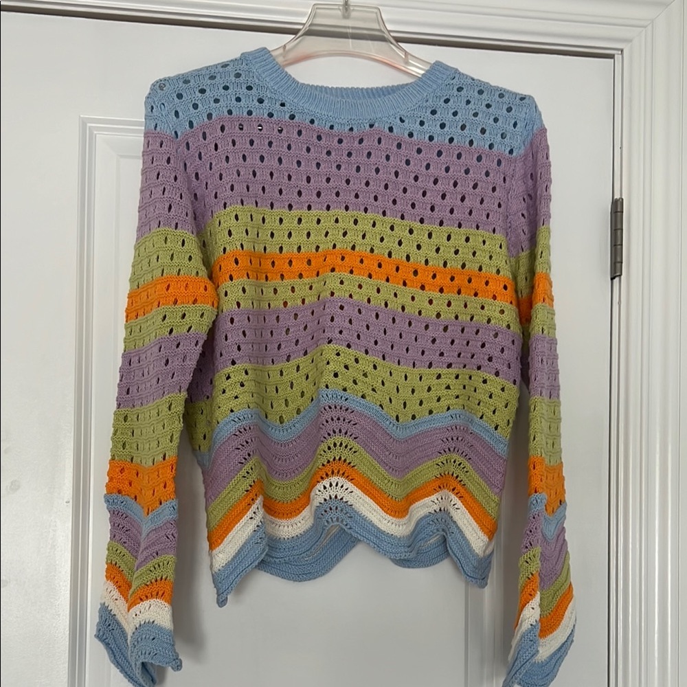 COLORFUL SUMMER SWEATER